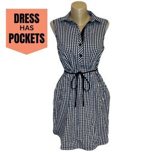 Emma & Michelle [8] Gingham Dress (2076)